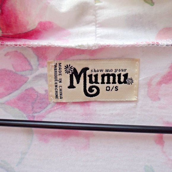 Show Me Your MuMu Robe Brie Floral Short Sleeve Robe for Bridesmaids/ Mama Labor - Picture 3 of 3